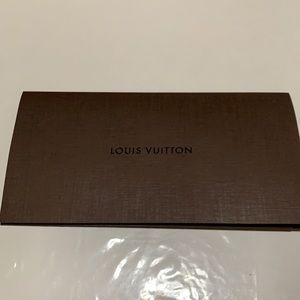Louis Vuitton receipt envelope 2
